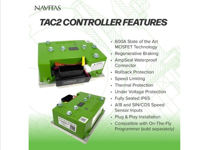 Navitas DC to AC Conversion Kit with On the Fly Programmer 600A 5KW - EZGO TXT 48V