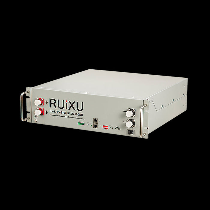 Ruixu RX-LFP48100 | 19" Rack Mounted 3U Module | UL1973 Certified | UL9540 pending