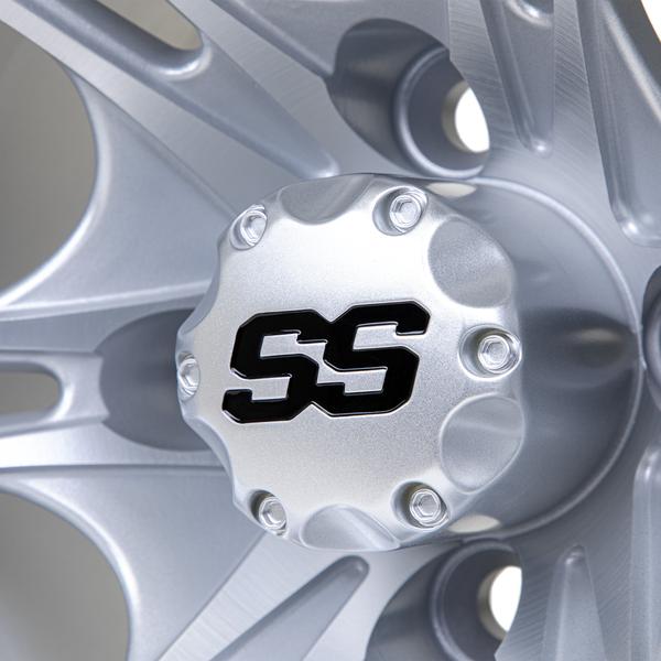GTW 10" Spyder Silver Brush Wheel