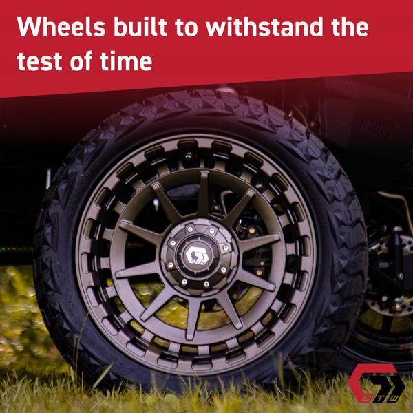 GTW 14" Barricade Satin Bronze Wheel