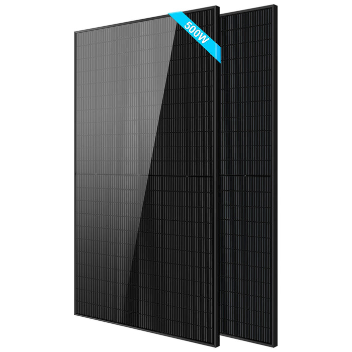 500W Mono Black PERC Solar Panel