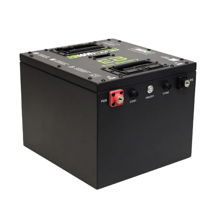 Eco Battery 51V 105Ah GEN3 “Thru Hole” LiFePO4 Lithium Battery