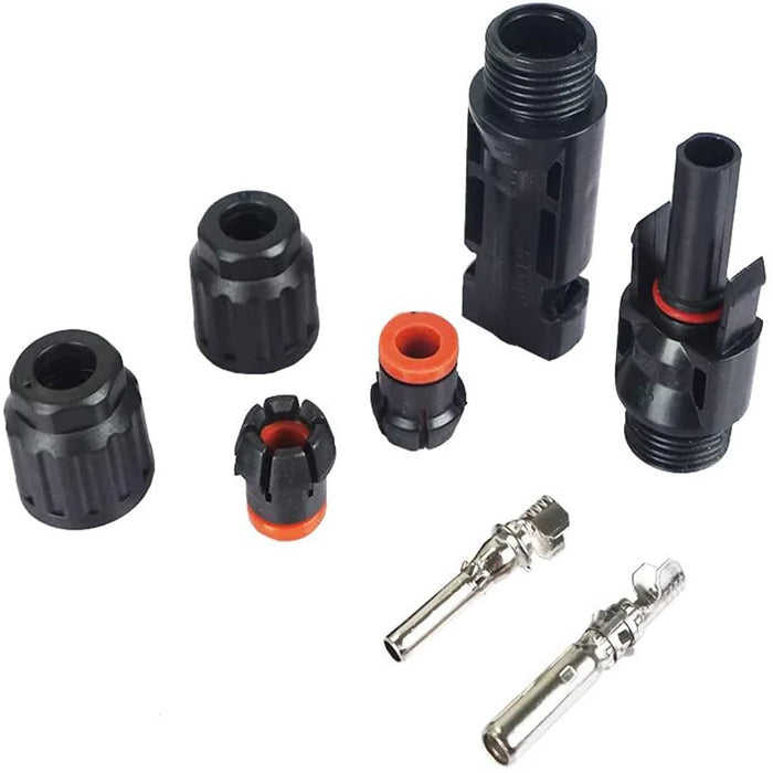 Eco-Worthy 12AWG 16.4FT Solar Extension Cables Wires with Female and Male MC4 Connectors