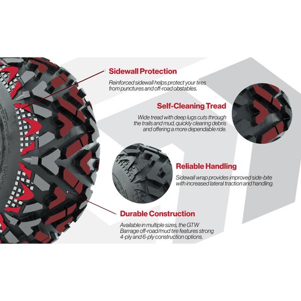 12" Tire Options (Add-Ons)