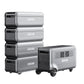 Zendure SuperBase V6400 | 6,438Wh / 3,800W [Quad Kit] + 4 x 200W 12V Mono Solar Panels | Off-Grid Solar Kit