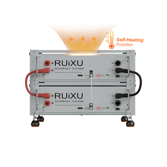 Ruixu Self-Heating Server Rack Battery - Daisy Chain, Bracket Rack ...