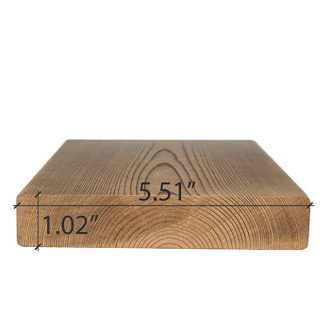 Prosaunas Thermo-Spruce 2x6 (26mm x 140mm) S4SEE SHP Sauna Wood