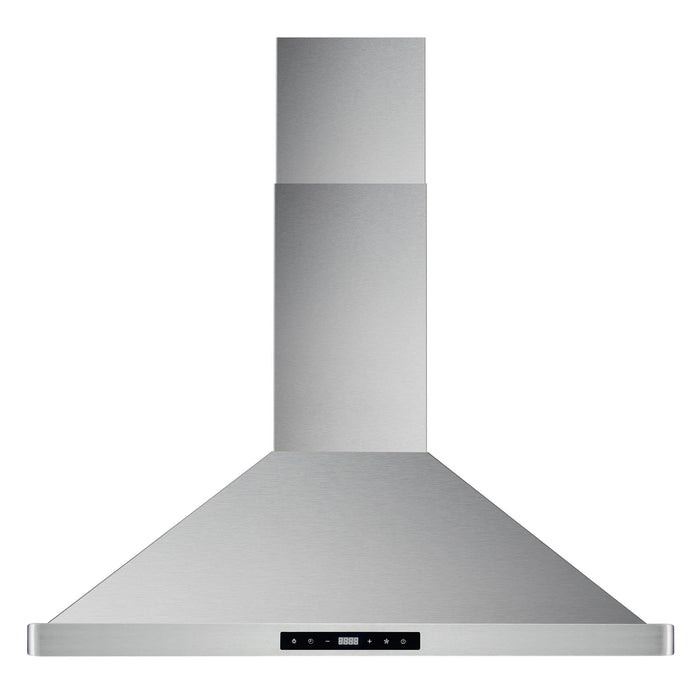 Cosmo 30" 380 CFM Convertible Wall Mount Range Hood with Digital Touch Controls and Carbon Filter Kit (COS-63175S-DL)