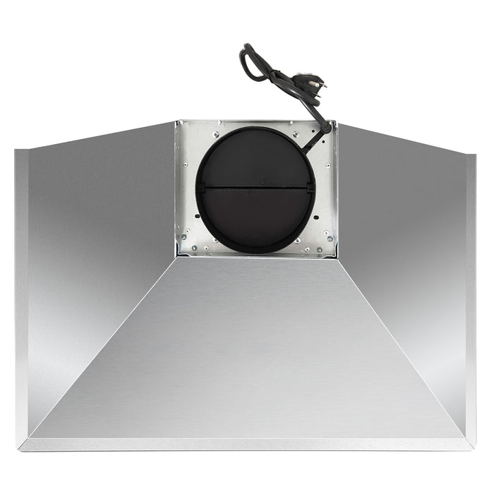 Cosmo 30" 380 CFM Convertible Wall Mount Range Hood with Digital Touch Controls and Carbon Filter Kit (COS-63175S-DL)