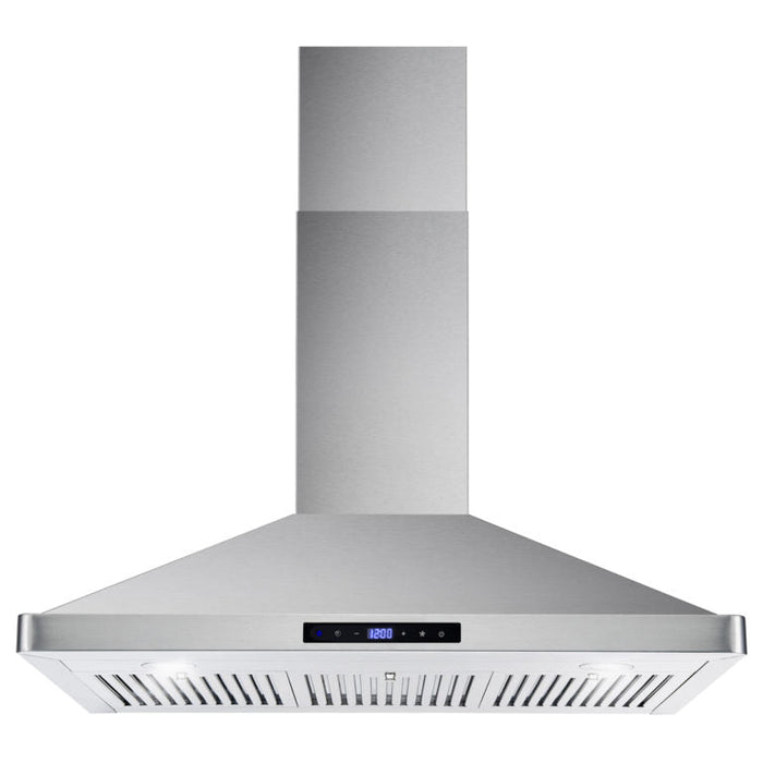 Cosmo 36" 380 CFM Convertible Wall Mount Range Hood with Digital Touch Controls (COS-63190S)