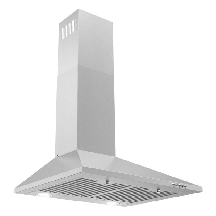 Cosmo 24" 220 CFM Convertible Wall Mount Range Hood with Push Button Controls (COS-6324EWH)