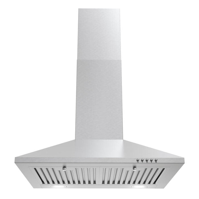 Cosmo 24" 220 CFM Convertible Wall Mount Range Hood with Push Button Controls (COS-6324EWH)