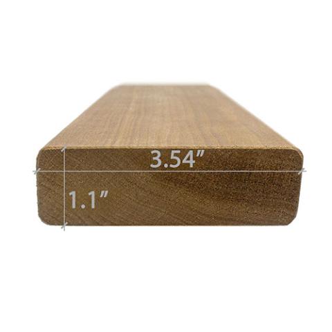 Prosaunas Thermo-Aspen 2x4 (28mm x 90mm) S4SEE SHP Sauna Wood