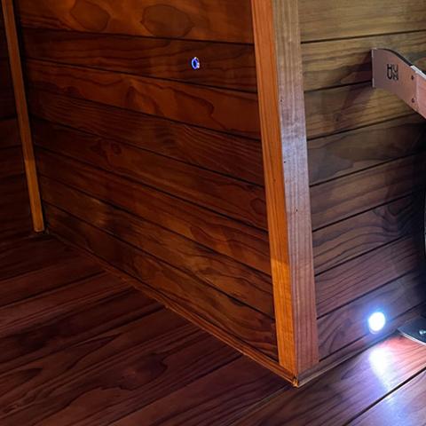 Prosaunas Thermo-Radiata Pine 1x1 (21mm x 21mm) S4SEE SHP Sauna Wood