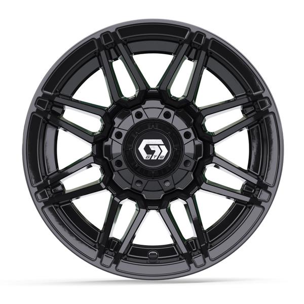 GTW 12" Stealth Gloss Black Wheel
