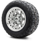 MODZ® 12" Halo Chrome Wheels & Off-Road Tires Combo