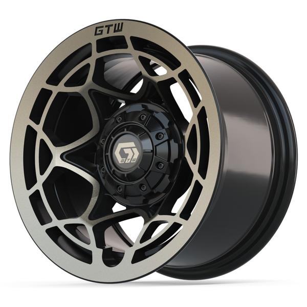 GTW 12" Nexus Gloss Black with Satin Bronze Face Wheel