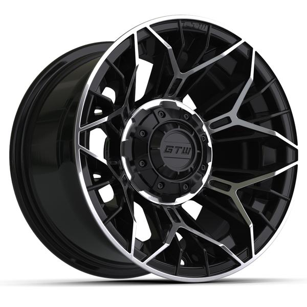 GTW 12" Stellar Machined & Black Wheel