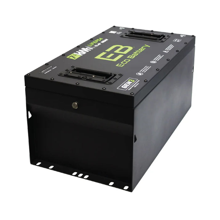 Eco Battery 70V 105Ah GEN3 LiFePO4 Lithium Battery