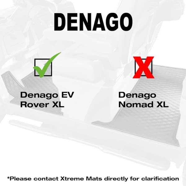 Xtreme Floor Mats for Denago Rover 4F