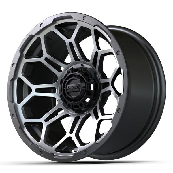 GTW 14" Bravo Wheel (Matte-Grey-Machined)