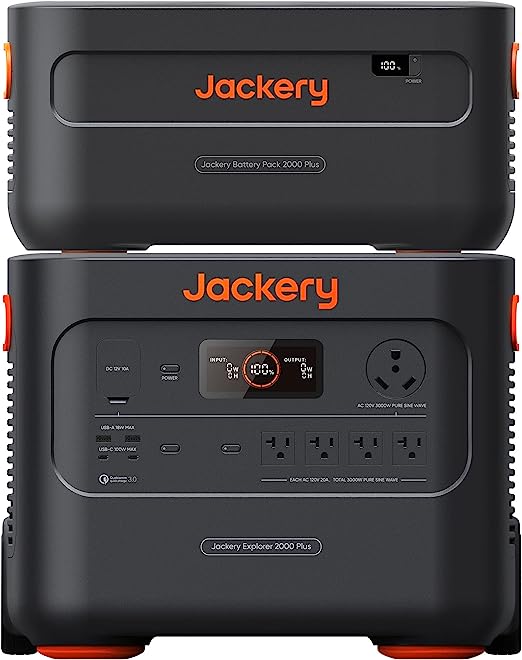 Jackery Explorer Kit 4000: 1*E2000Plus+1*Battery Pack