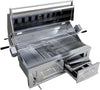 Sunstone® Series 42″ Gas Hybrid Dual Zone Charcoal/Wood Burning Grill – EMCHDZ42-LP / EMCHDZ42-NG