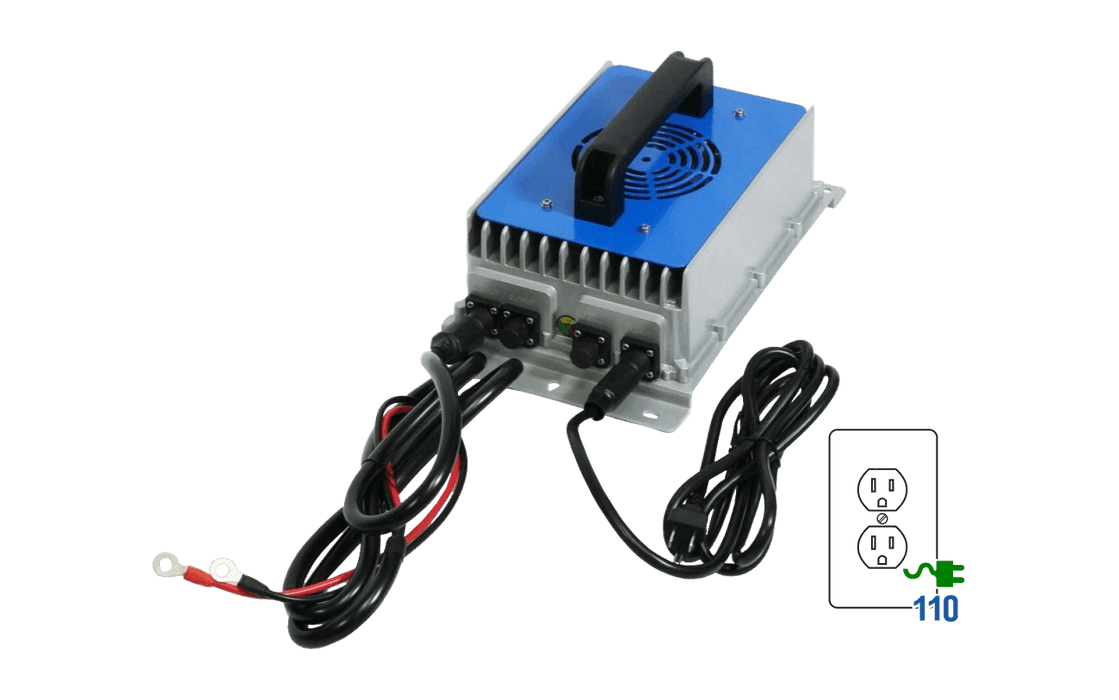 Big Battery 72V 15A Charger (86.4V DC) – Ring Terminals