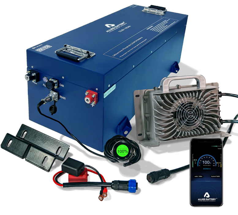 Allied Battery Lithium 72V 105Ah LiFePO4 Bundle