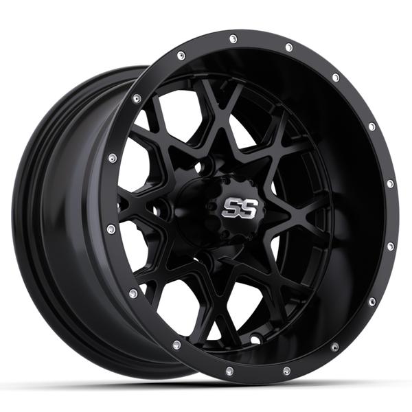 GTW 12" Vortex Matte Black Wheel