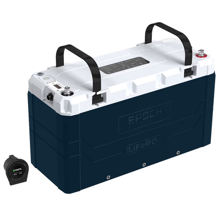 Epoch Batteries 48V 100Ah V2 Elite Series - Heated & Bluetooth & Victron Comms LiFePO4 Batttery