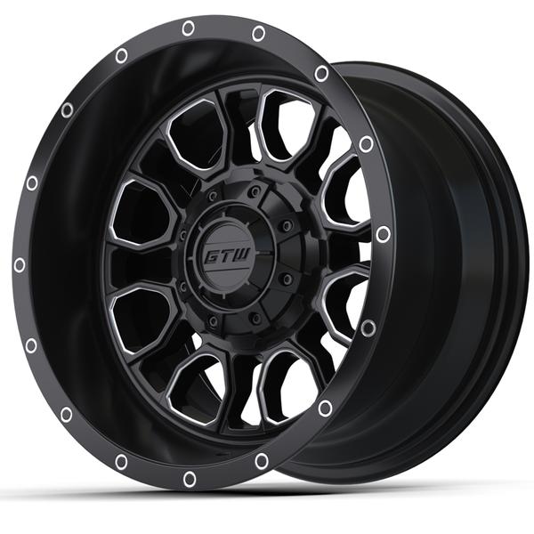 GTW 14" Volt Black & Machined Wheel
