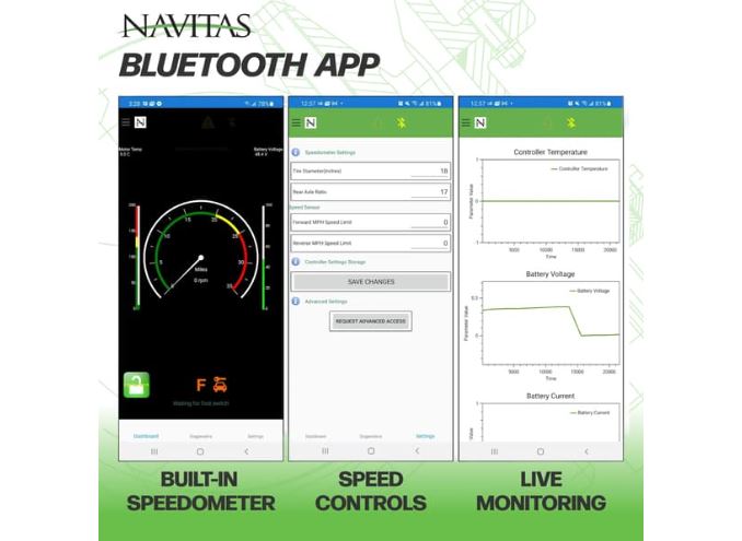 Navitas DC to AC Conversion Kit with On the Fly Programmer 600A 5KW - EZGO TXT 48V