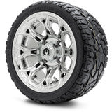 MODZ® 12" Halo Chrome Wheels & Off-Road Tires Combo