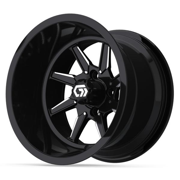 GTW 14" Reaper Black/Machined Ultra-Wide Wheel