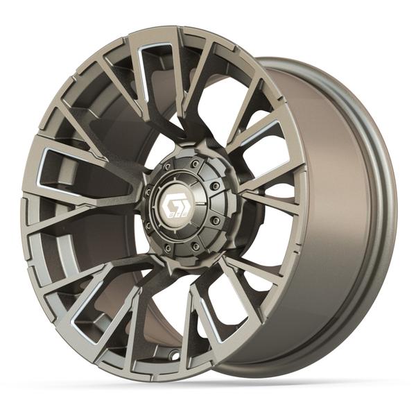 GTW 14" Vandal Satin Bronze with Machined Accents Wheel