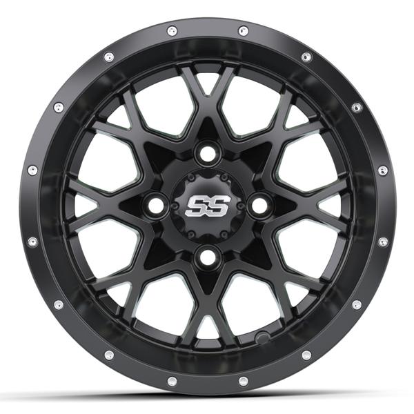 GTW 12" Vortex Matte Black Wheel