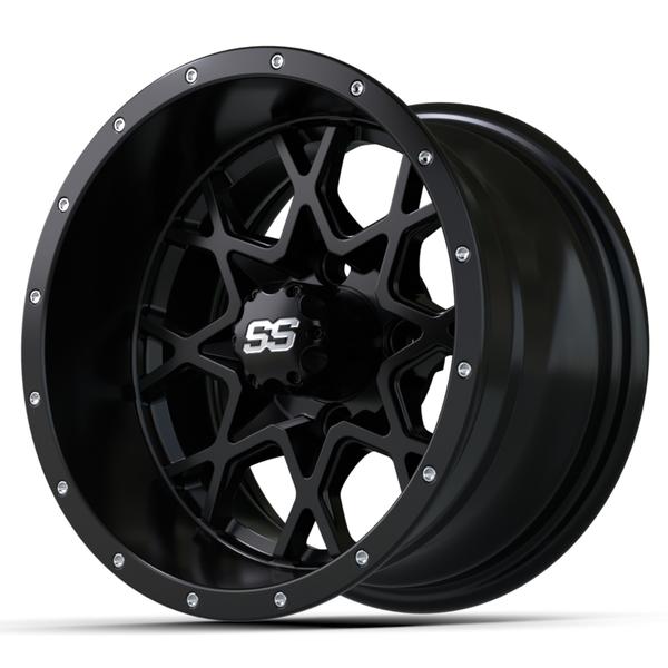 GTW 12" Vortex Matte Black Wheel