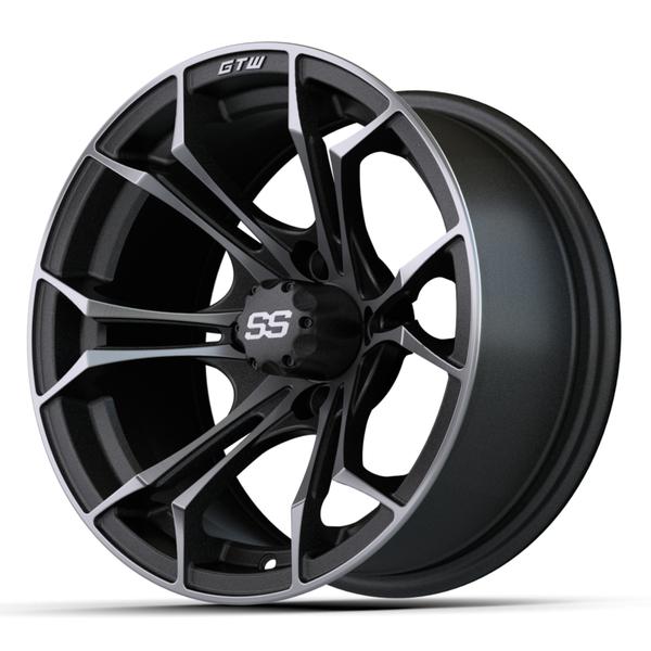 GTW 14" Spyder Matte Grey Wheel
