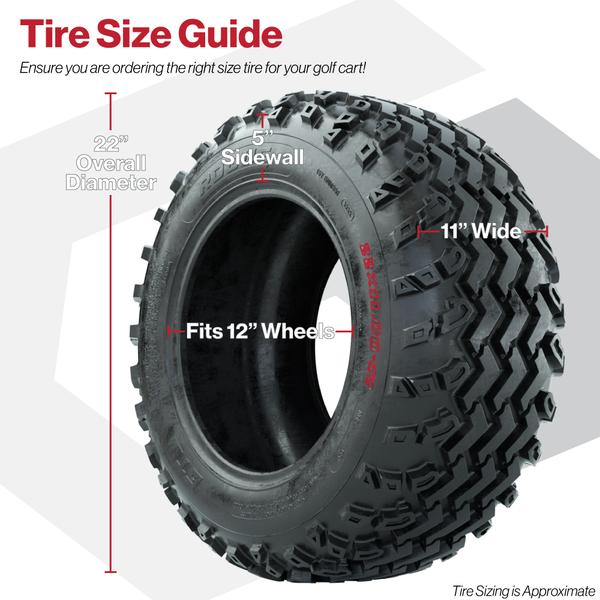 12" Tire Options (Add-Ons)
