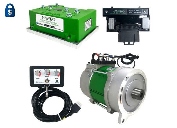 Navitas DC to AC Conversion Kit with On-the-Fly Programmer 600A 4KW - Yamaha G22/G29/Drive2