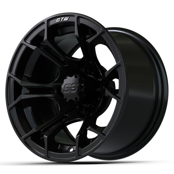 GTW 12" Spyder Matte Black Wheel