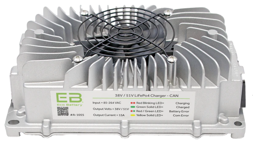 Eco Battery GEN3 51V 105Ah "Skinny" Battery Bundle - Yamaha G19/G22