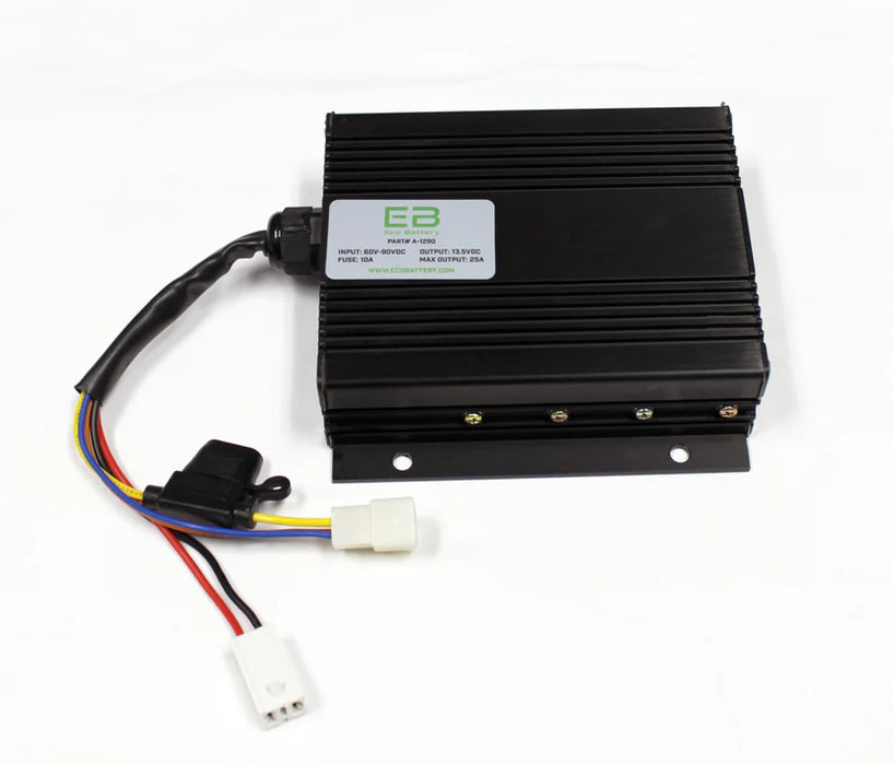 Eco Battery DC-DC 12V Converter - 60-90V Input/ICON/ADEV Harness