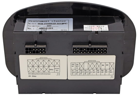 Eco Battery Display Cluster