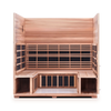 Enlighten Full Spectrum Infrared Sauna SIERRA 5 - Outdoor Sauna 5 Person
