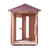 Enlighten - RUSTIC - 4 Corner Full Spectrum Infrared Sauna