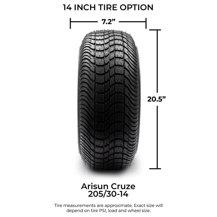 MODZ Arisun Xsport Street DOT - Set of 4