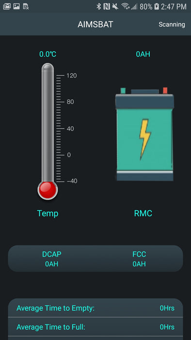 AIMS Power Lithium Battery Lithium Iron Phosphate with Bluetooth Monitoring - 12V 200Ah LiFePO4