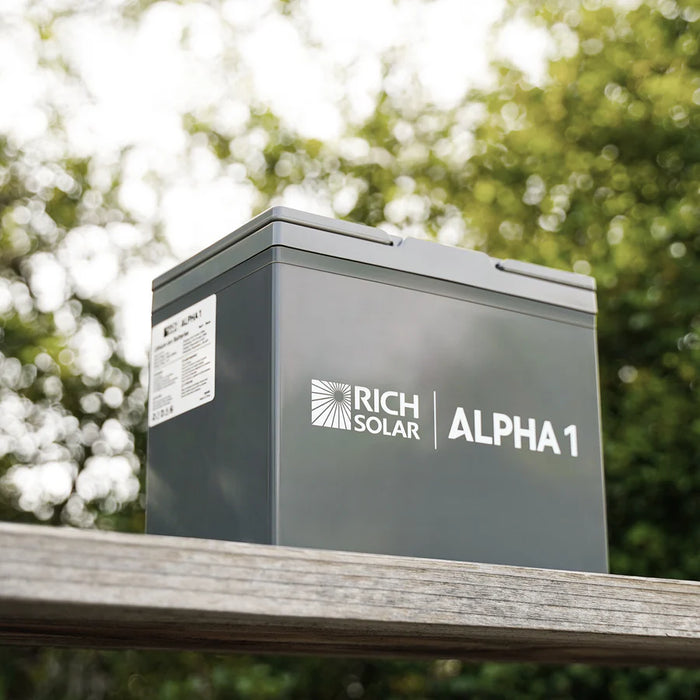 Rich Solar Alpha 1 - 12V 100Ah LiFePO4 Battery